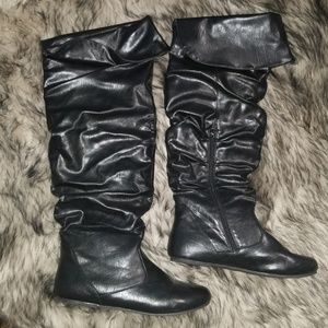 Bamboo Knee High Boots